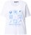 Ulla Popken Drinks And Sunset Graphic Tee Snow White - Trükitud/pildiga T-särgid naistele - 