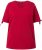 Ulla Popken Bow Print Split Sleeve Tee Ruby Red - Trükitud/pildiga T-särgid naistele - 