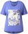 Ulla Popken Lady Of The Moon Short Sleeve Graphic Tee Lavender - Trükitud/pildiga T-särgid naistele - 