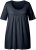 Ulla Popken Essential Front Pleat Tee Navy Blue - T-särgid - 