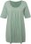 Ulla Popken Essential Front Pleat Tee Light Moss Green - T-särgid - 