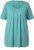 Ulla Popken Essential Front Pleat Tee Green - T-särgid - 