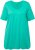 Ulla Popken Essential Front Pleat Tee Turquoise Green - T-särgid - 