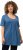 Ulla Popken Essential Front Pleat Tee Denim Blue - T-särgid - 