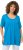 Ulla Popken Essential Front Pleat Tee Sapphire Blue - T-särgid - 