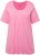 Ulla Popken Essential Front Pleat Tee Light Pink - T-särgid - 