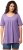 Ulla Popken Essential Front Pleat Tee Pale Lilac - T-särgid - 