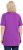 Ulla Popken Essential Front Pleat Tee Purple - T-särgid - 