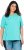 Ulla Popken Piping Accent Functional UVP 50+ Stretch Knit Top Aqua Green - T-särgid - 
