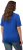 Ulla Popken Piping Accent Functional UVP 50+ Stretch Knit Top Royal Blue - T-särgid - 