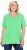 Ulla Popken Essential Notch Neck Stretch Tee Mint Green - T-särgid - 