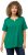 Ulla Popken Essential Notch Neck Stretch Tee Emerald Green - T-särgid - 