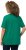 Ulla Popken Essential Notch Neck Stretch Tee Emerald Green - T-särgid - 