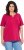 Ulla Popken Essential Notch Neck Stretch Tee Dark Raspberry - T-särgid - 
