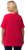 Ulla Popken Essential Notch Neck Stretch Tee Red - T-särgid - 