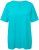 Ulla Popken Essential Notch Neck Stretch Tee Deep Aqua - T-särgid - 