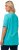 Ulla Popken Essential Notch Neck Stretch Tee Deep Aqua - T-särgid - 