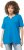 Ulla Popken Essential Notch Neck Stretch Tee Sapphire Blue - T-särgid - 