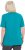 Ulla Popken Essential Notch Neck Stretch Tee Teal - T-särgid - 