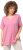 Ulla Popken Essential Notch Neck Stretch Tee Light Pink - T-särgid - 