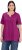 Ulla Popken Essential Notch Neck Stretch Tee Berry - T-särgid - 