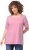 Ulla Popken Essential Square Neck Stretch Tee Light Pink - T-särgid - 