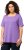Ulla Popken Essential Square Neck Stretch Tee Pale Lilac - T-särgid - 