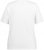 Ulla Popken Double Layer Rounded V-Neck Slim Fit Tee Snow White - T-särgid - 