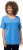 Ulla Popken Double Layer Rounded V-Neck Slim Fit Tee Sky Blue - T-särgid - 