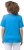 Ulla Popken Double Layer Rounded V-Neck Slim Fit Tee Sapphire Blue - T-särgid - 