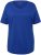 Ulla Popken Double Layer Rounded V-Neck Slim Fit Tee Cobalt Blue - T-särgid - 