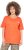 Ulla Popken Cold Dye Ruffle Edge Pocket Tee Coral Pink - T-särgid - 