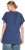 Ulla Popken Wing Sleeve V-Neck Tee Navy - T-särgid - 
