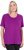 Ulla Popken UPF 50 Quick Drying Tee Blackberry - T-särgid - 