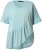 Ulla Popken Asymmetric Flounce Panel Short Sleeve Tee Light Moss Green - T-särgid - 