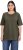 Ulla Popken Basic Round Neck Short Sleeve Relaxed Fit T-Shirt Olive Grey - T-särgid - 