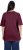 Ulla Popken Basic Round Neck Short Sleeve Relaxed Fit T-Shirt Dark Red - T-särgid - 