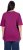 Ulla Popken Basic Round Neck Short Sleeve Relaxed Fit T-Shirt Berry Purple - T-särgid - 