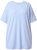Ulla Popken Basic Round Neck Short Sleeve T-Shirt Light Blue - T-särgid - 