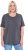 Ulla Popken Essential Round Neck Stretch Tee Graphite Grey - T-särgid - 