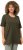 Ulla Popken Essential Round Neck Stretch Tee Forest Green - T-särgid - 
