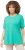 Ulla Popken Essential Round Neck Stretch Tee Turquoise - T-särgid - 