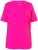 Ulla Popken Essential Round Neck Stretch Tee Magenta Pink - T-särgid - 