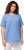 Ulla Popken Essential Round Neck Stretch Tee Cloud Blue - T-särgid - 