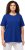 Ulla Popken Essential Round Neck Stretch Tee Cobalt Blue - T-särgid - 