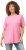 Ulla Popken Essential Round Neck Stretch Tee Light Pink - T-särgid - 