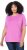 Ulla Popken Essential Round Neck Stretch Tee Cool Pink - T-särgid - 