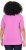 Ulla Popken Essential Round Neck Stretch Tee Cool Pink - T-särgid - 