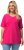 Ulla Popken Essential Round Neck Stretch Tee Fuchsia Pink - T-särgid - 