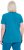 Ulla Popken Functional Antibacterial Finish V-Neck Short Sleeve Knit Top Opal Green - T-särgid - 